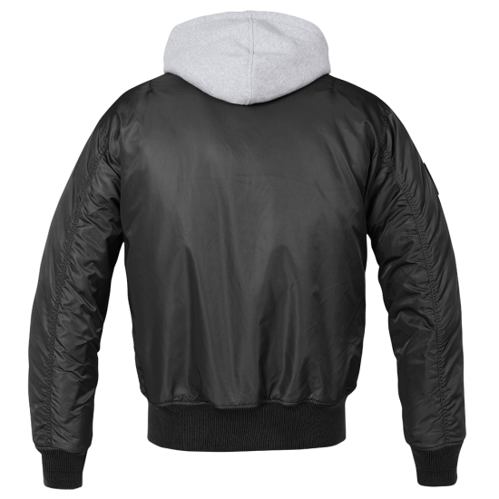 MA1 Sweat Hooded Jacket - czarno - szary