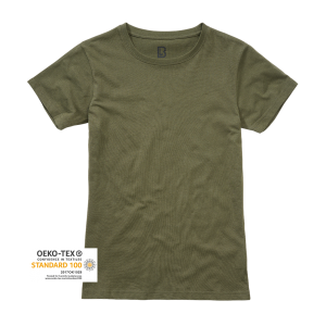 Ladies T-Shirt - oliwkowy