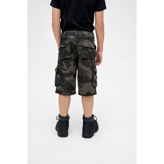 Kids BDU Ripstop Shorts - darkcamo
