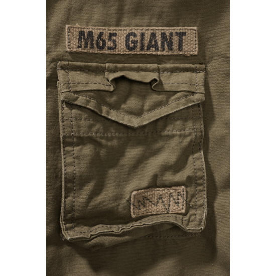 Kids M65 Giant Jacket - oliwkowy