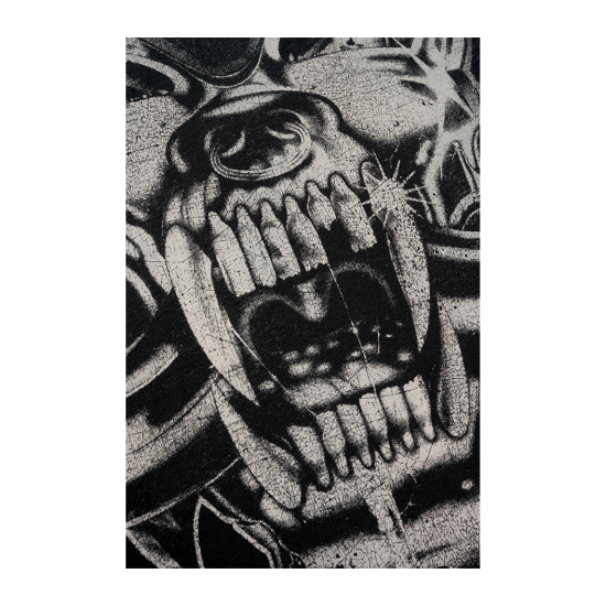 Motorhead T-Shirt Warpig Print - czarny