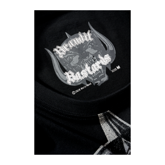 Motorhead T-Shirt Warpig Print - czarny