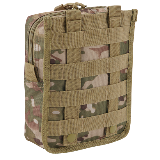 Molle Pouch Cross - tactical camo