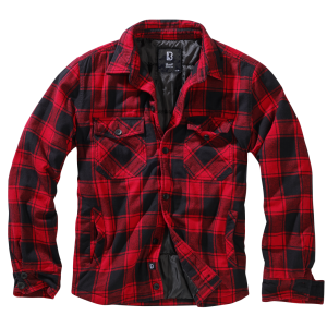Lumberjacket - czerwono - czarny